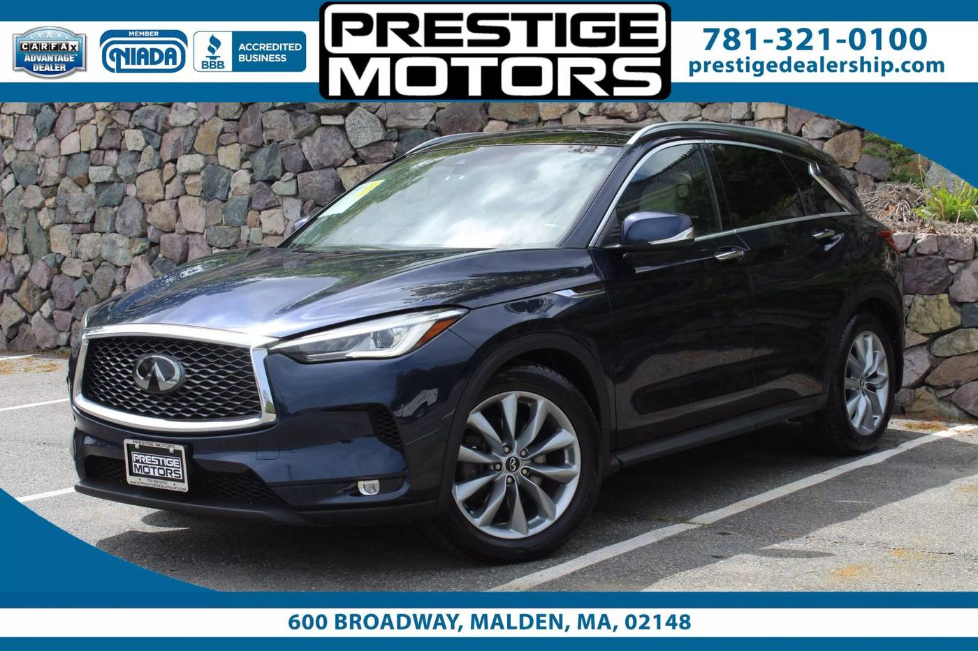 2019 INFINITI QX50 LUXE — SUV — 99,417 mi — Malden, MA