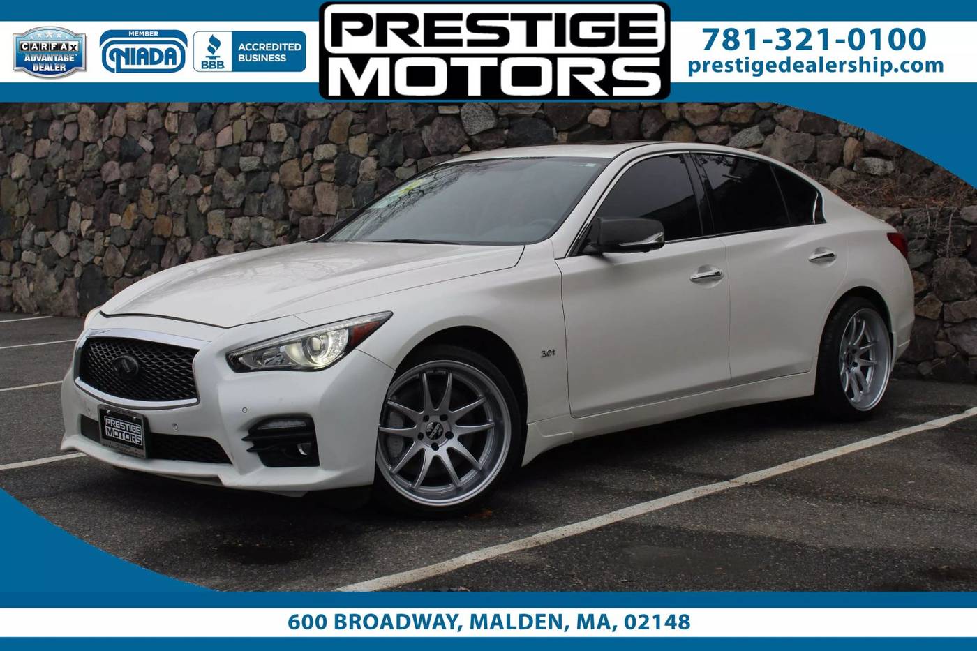 2016 INFINITI Q50 3.0t SPORT — Sedan — 130,955 mi — Malden, MA