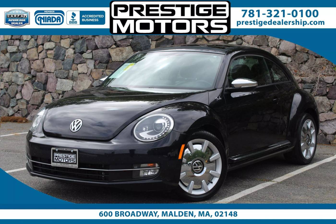 2013 Volkswagen Beetle Turbo Fender Edition — Hatchback — 101,326 mi — Malden, MA