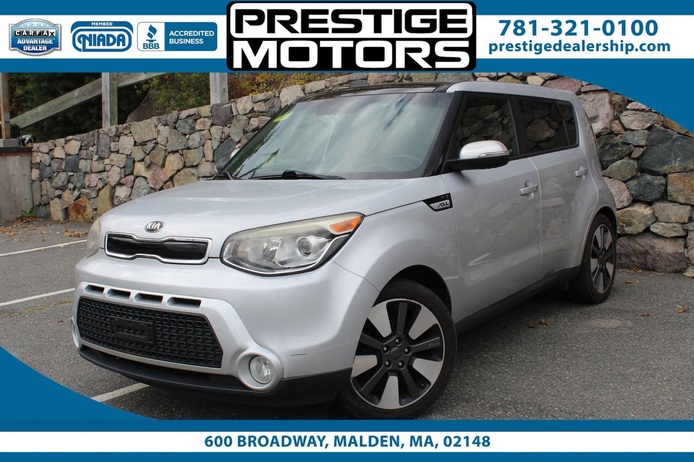 2015 Kia Soul ! — Hatchback — 95,390 mi — Malden, MA