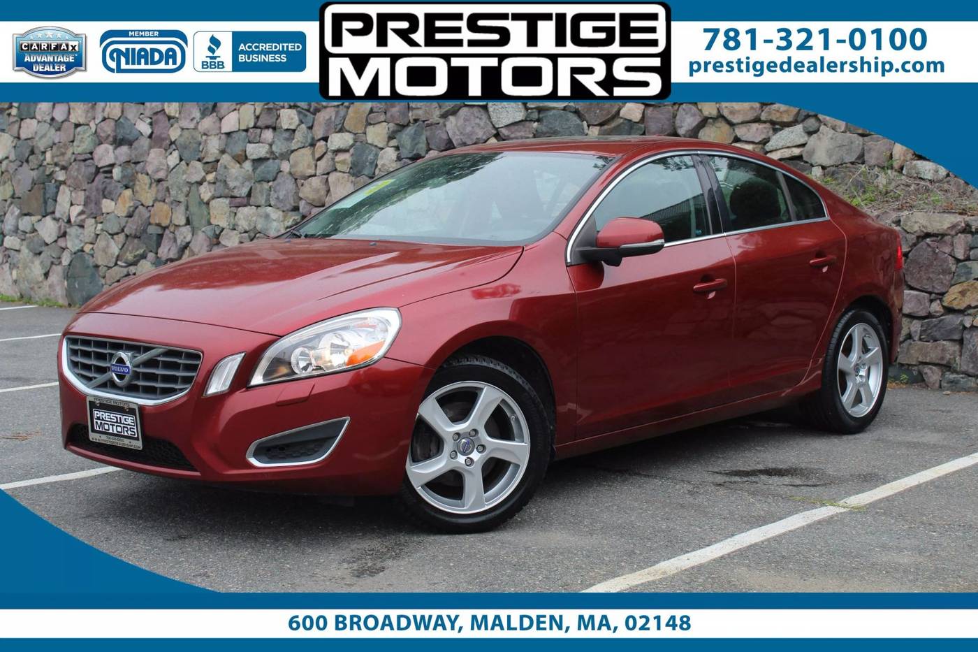 2012 Volvo S60 T5 — Sedan — 156,882 mi — Malden, MA