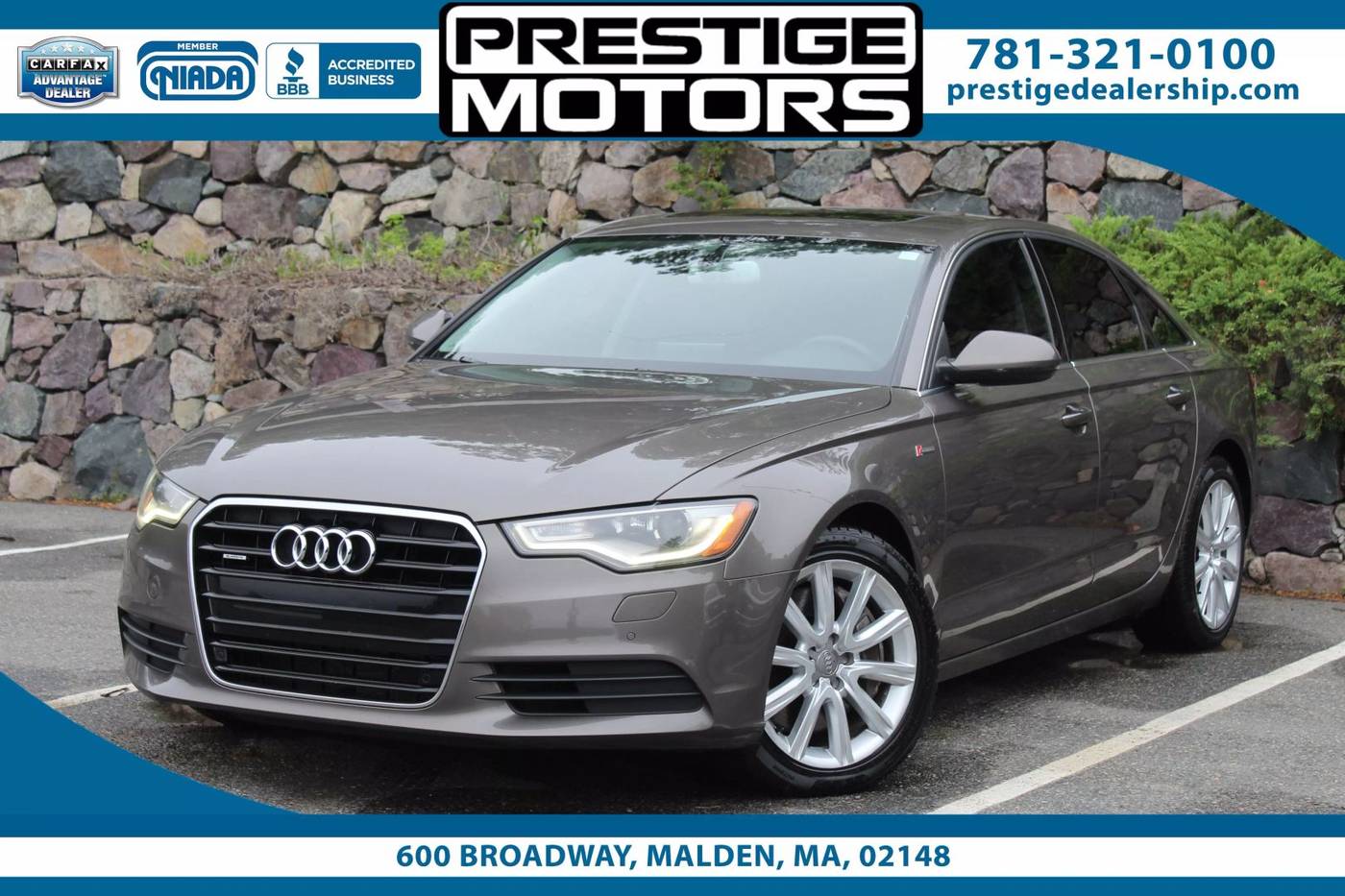 2013 Audi A6 Premium Plus — Sedan — 96,540 mi — Malden, MA