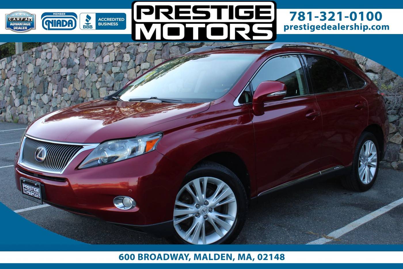 2011 Lexus RX RX 450h — SUV — 188,840 mi — Malden, MA