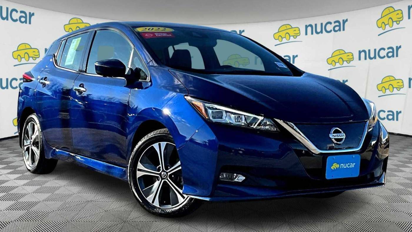 2022 Nissan LEAF SL PLUS — Hatchback — 7,596 mi — North Attleboro, MA