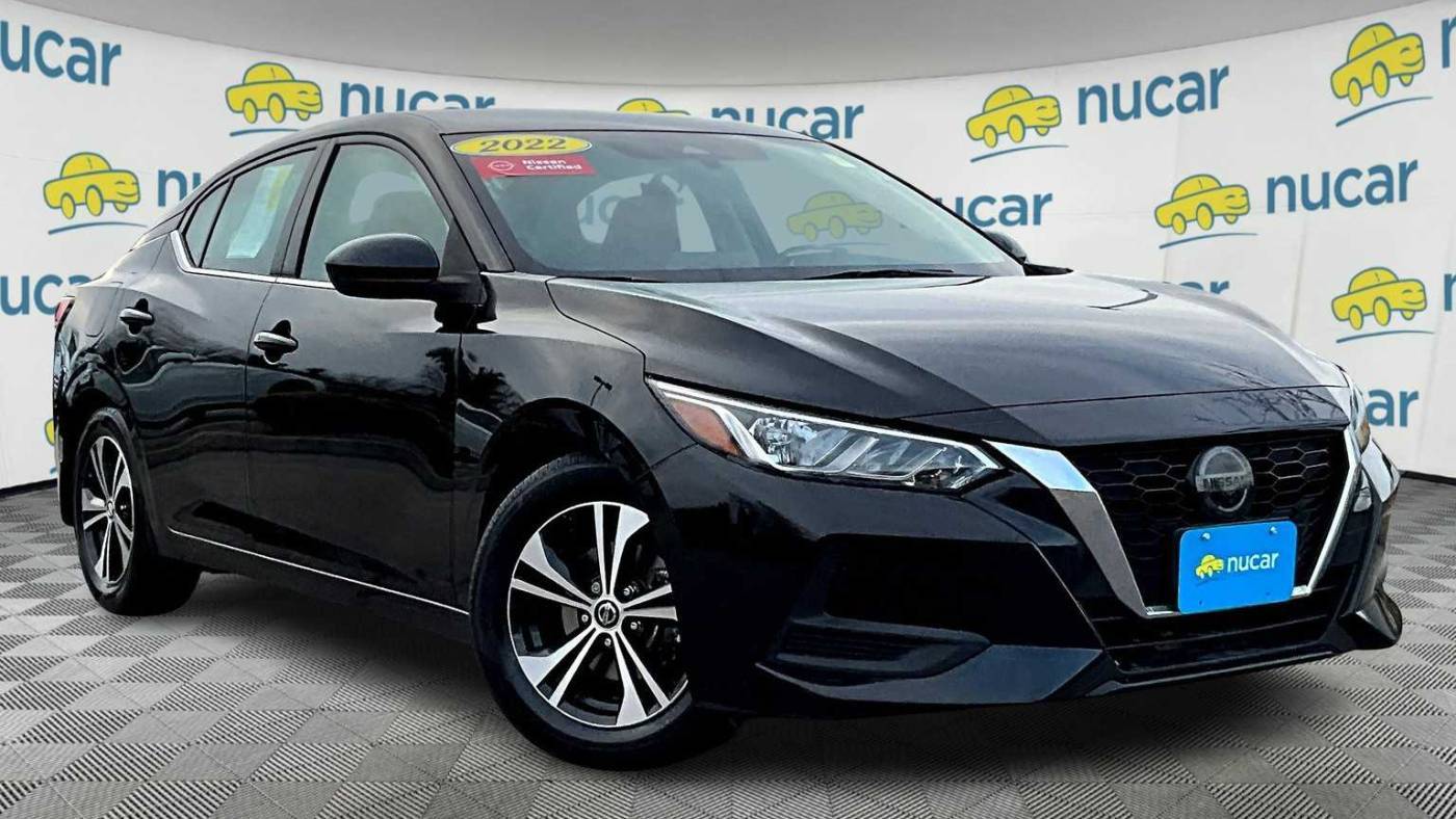 2022 Nissan Sentra SV — Sedan — 47,989 mi — North Attleboro, MA