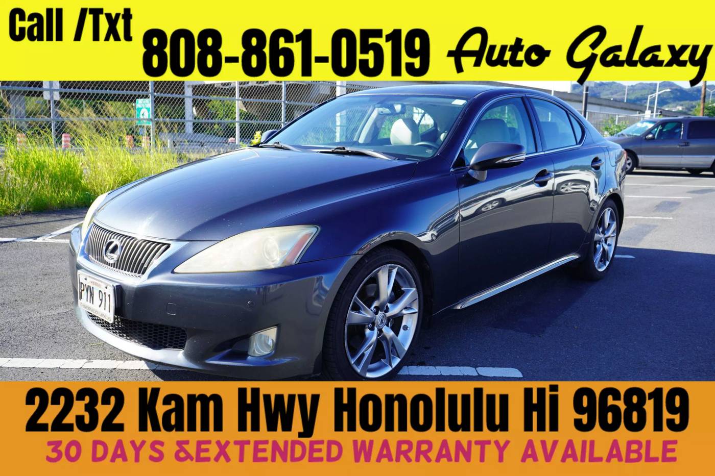 2009 Lexus IS IS 250 — Sedan — 132,815 mi — Honolulu, HI