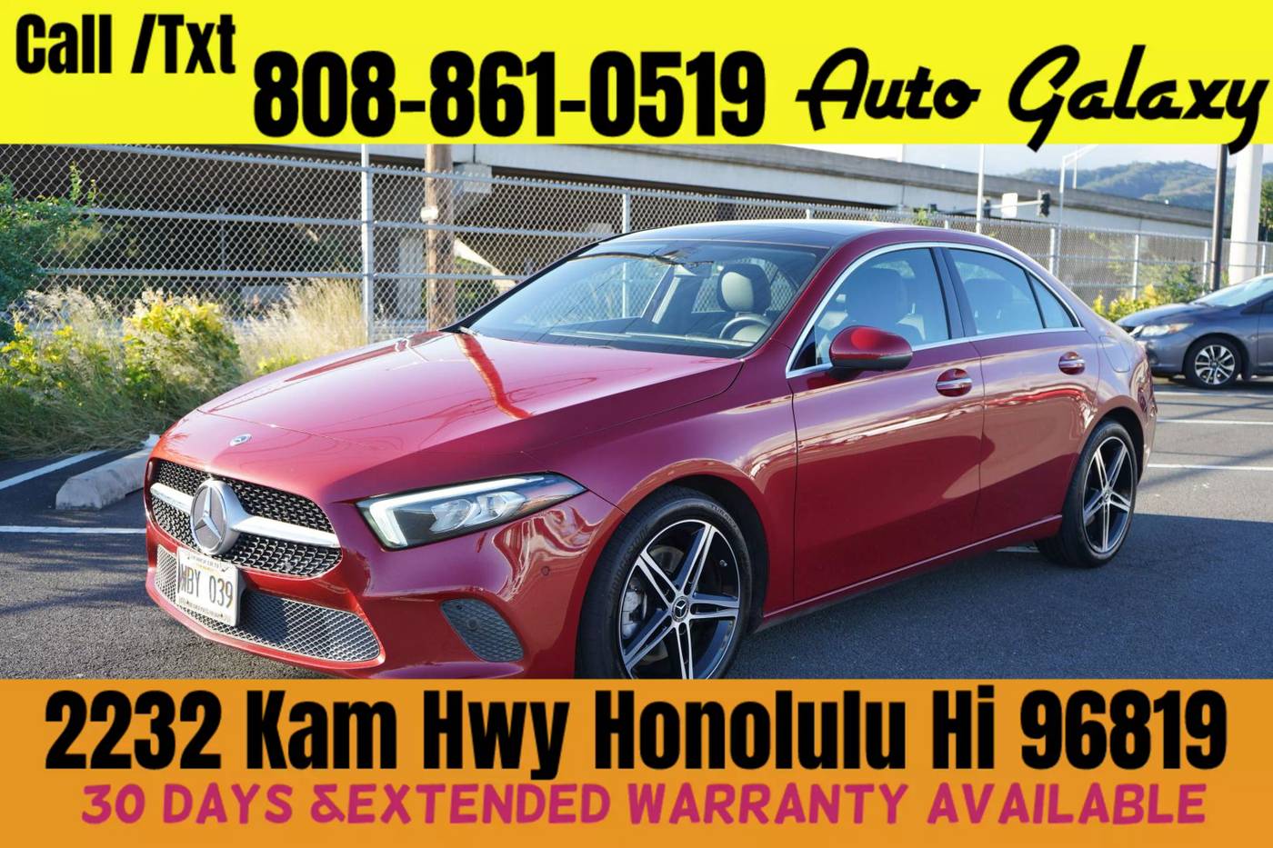 2021 Mercedes-Benz A-Class A 220 — Sedan — 82,078 mi — Honolulu, HI