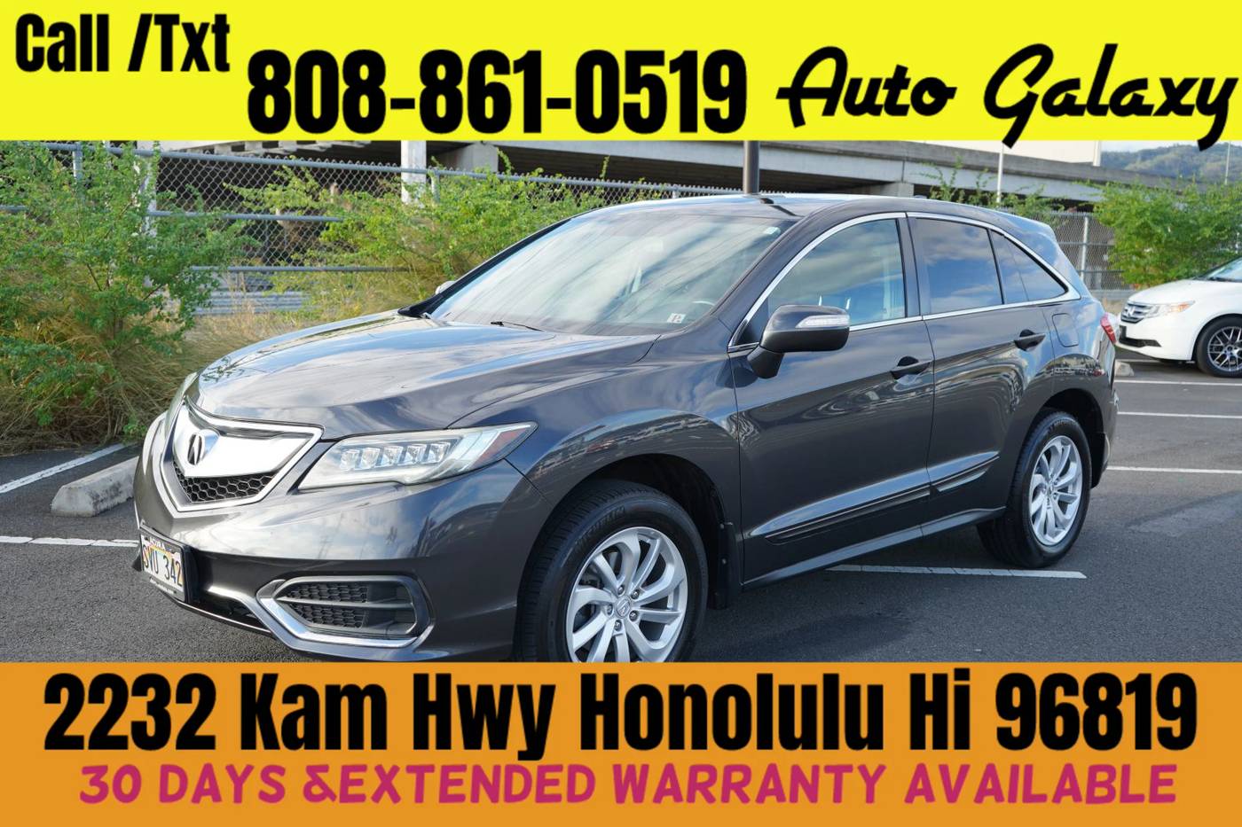 2016 Acura RDX Base — SUV — 55,717 mi — Honolulu, HI