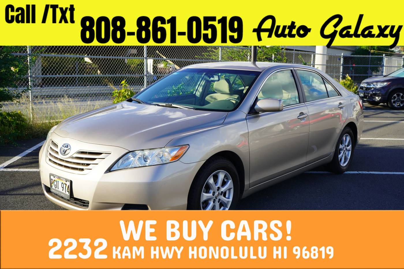 2007 Toyota Camry LE — Sedan — 60,262 mi — Honolulu, HI
