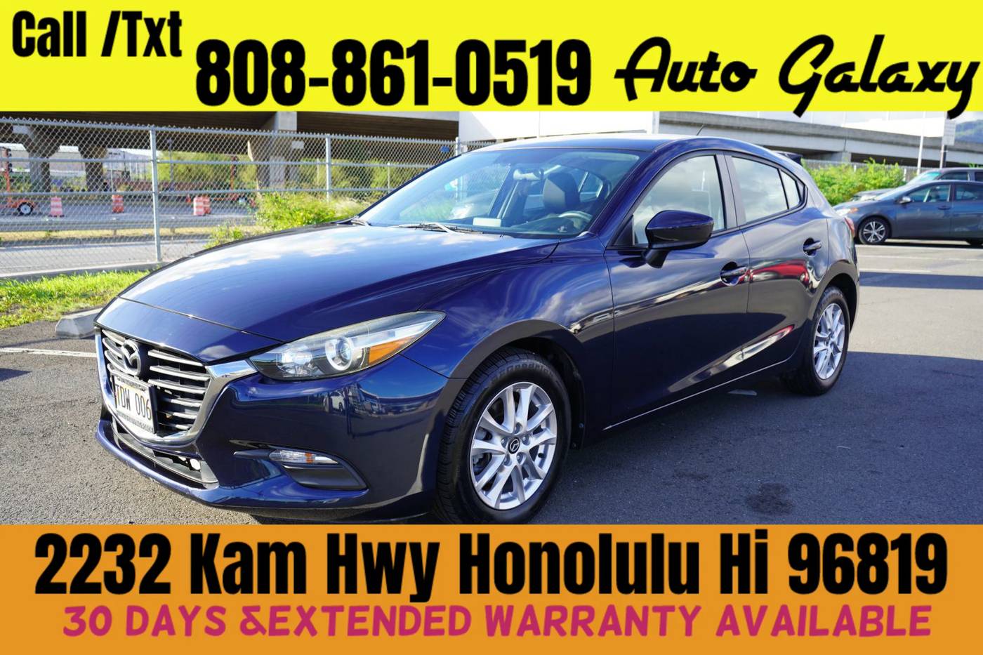 2017 Mazda Mazda3 Sport — Hatchback — 35,412 mi — Honolulu, HI