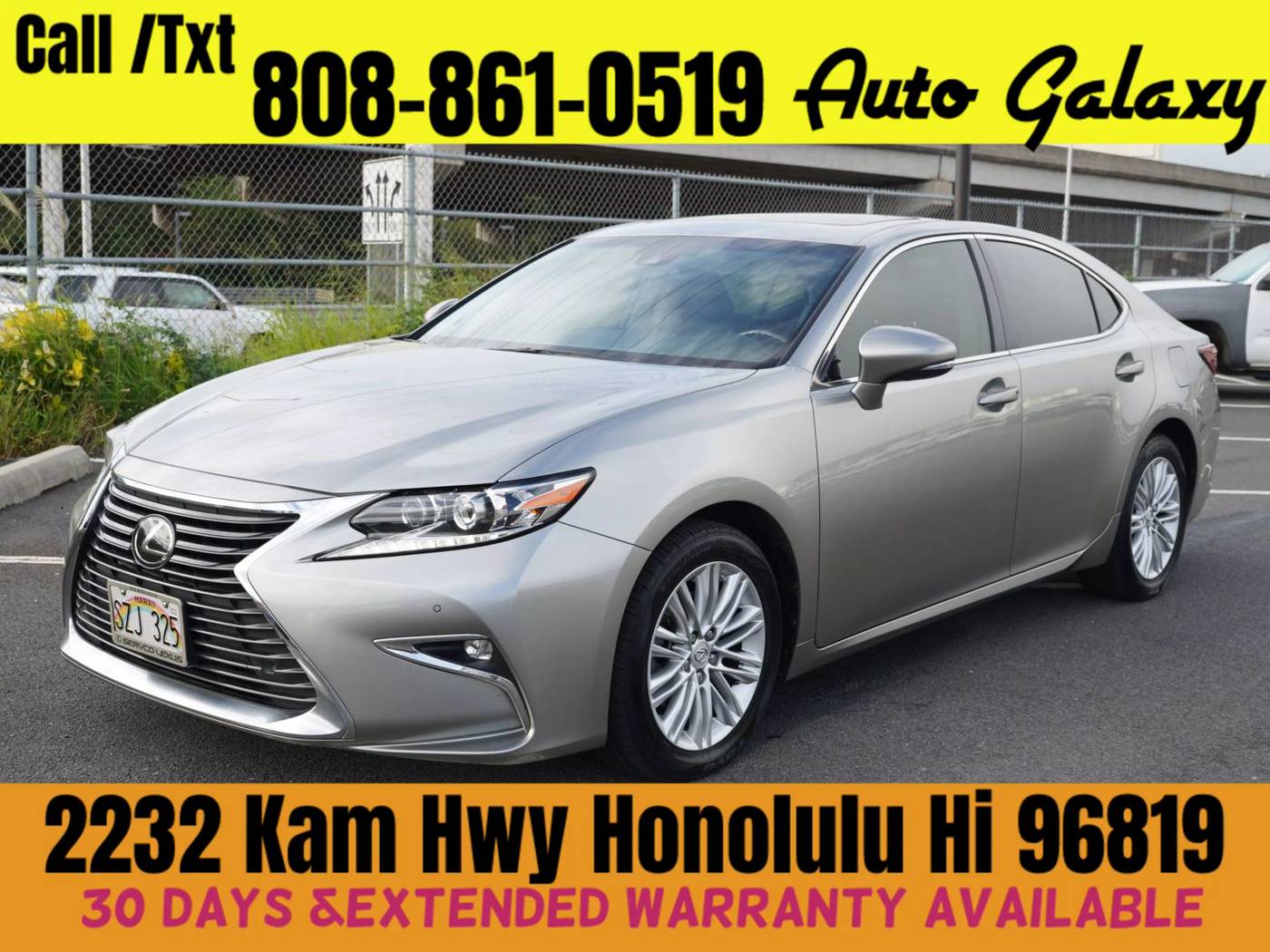 2017 Lexus ES ES 350 — Sedan — 89,866 mi — Honolulu, HI