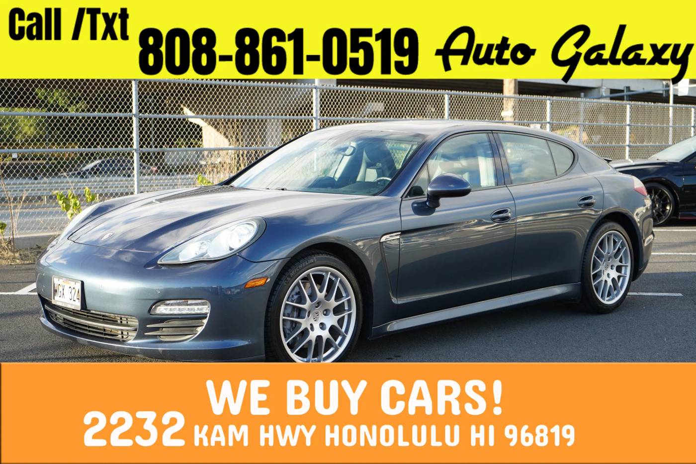 2011 Porsche Panamera Standard — Sedan — 67,909 mi — Honolulu, HI