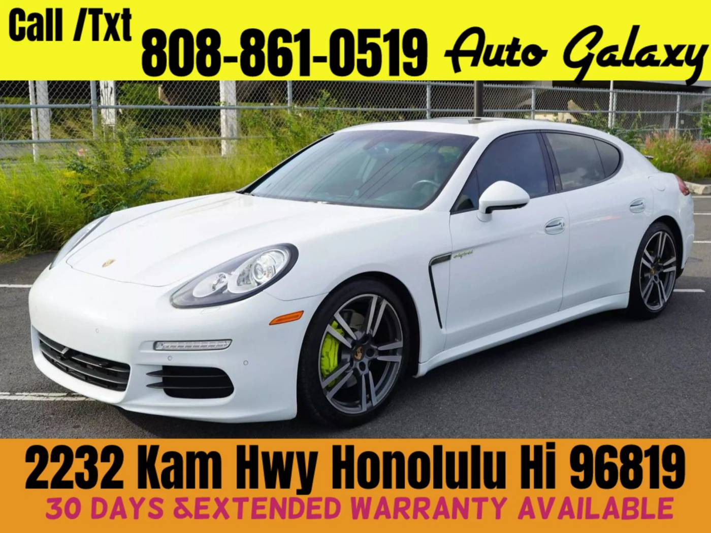 2014 Porsche Panamera S E-Hybrid — Sedan — 56,996 mi — Honolulu, HI