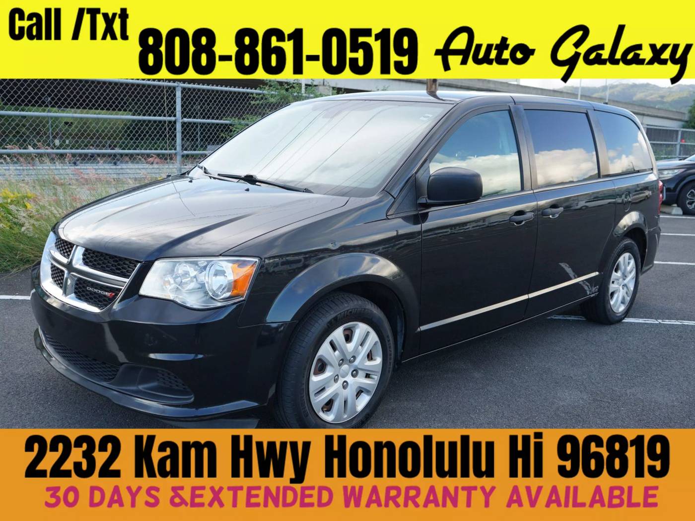 2019 Dodge Grand Caravan SE — Minivan — 90,596 mi — Honolulu, HI