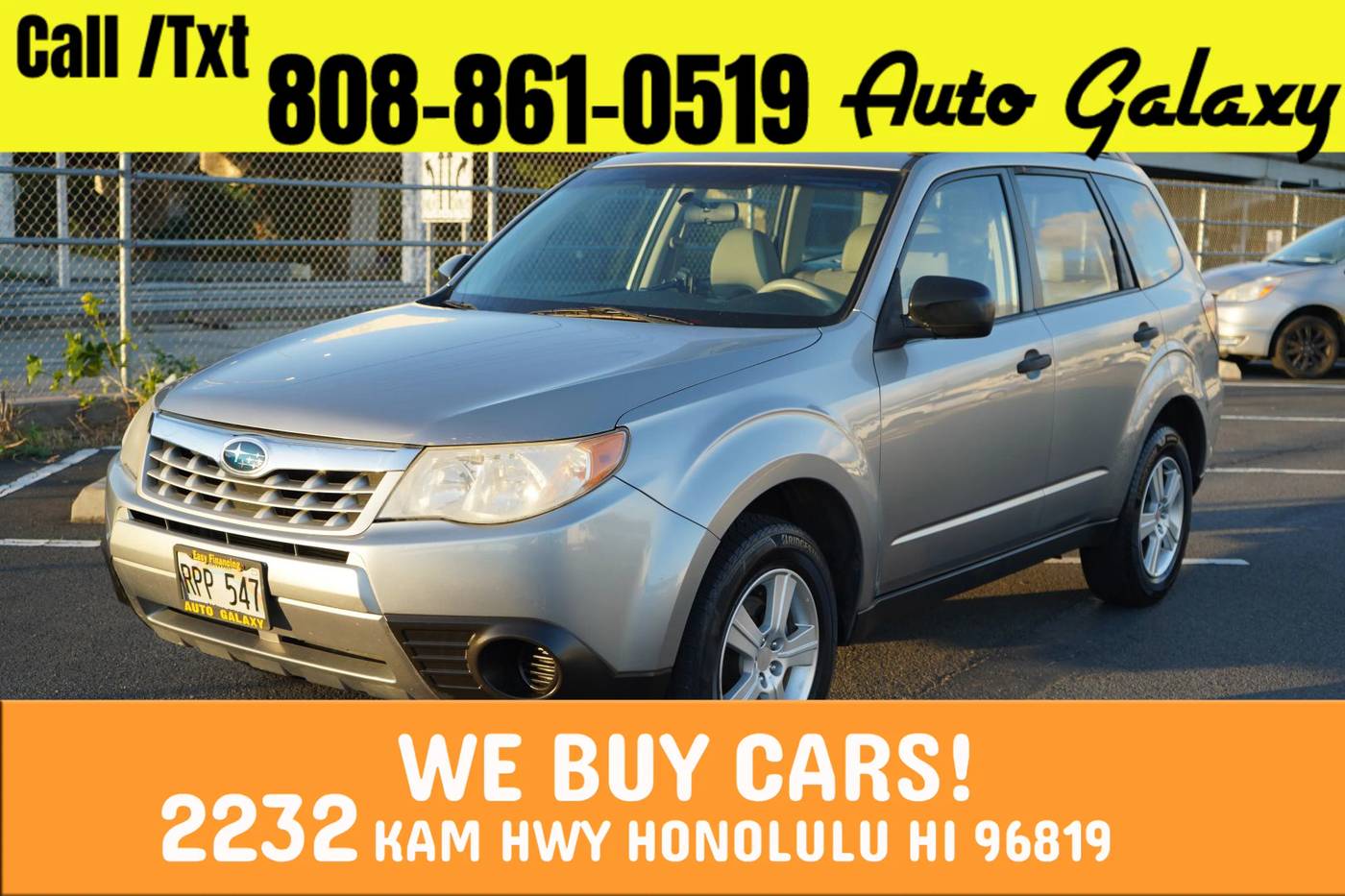 2011 Subaru Forester 2.5X — SUV — 78,980 mi — Honolulu, HI
