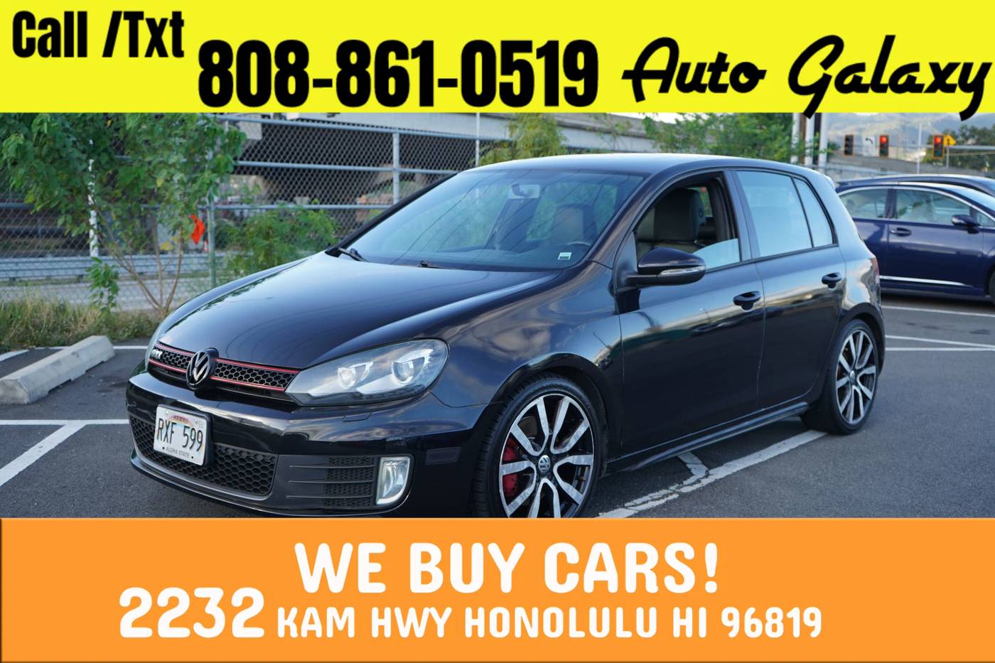 2013 Volkswagen Golf GTI Autobahn — Hatchback — 116,853 mi — Honolulu, HI