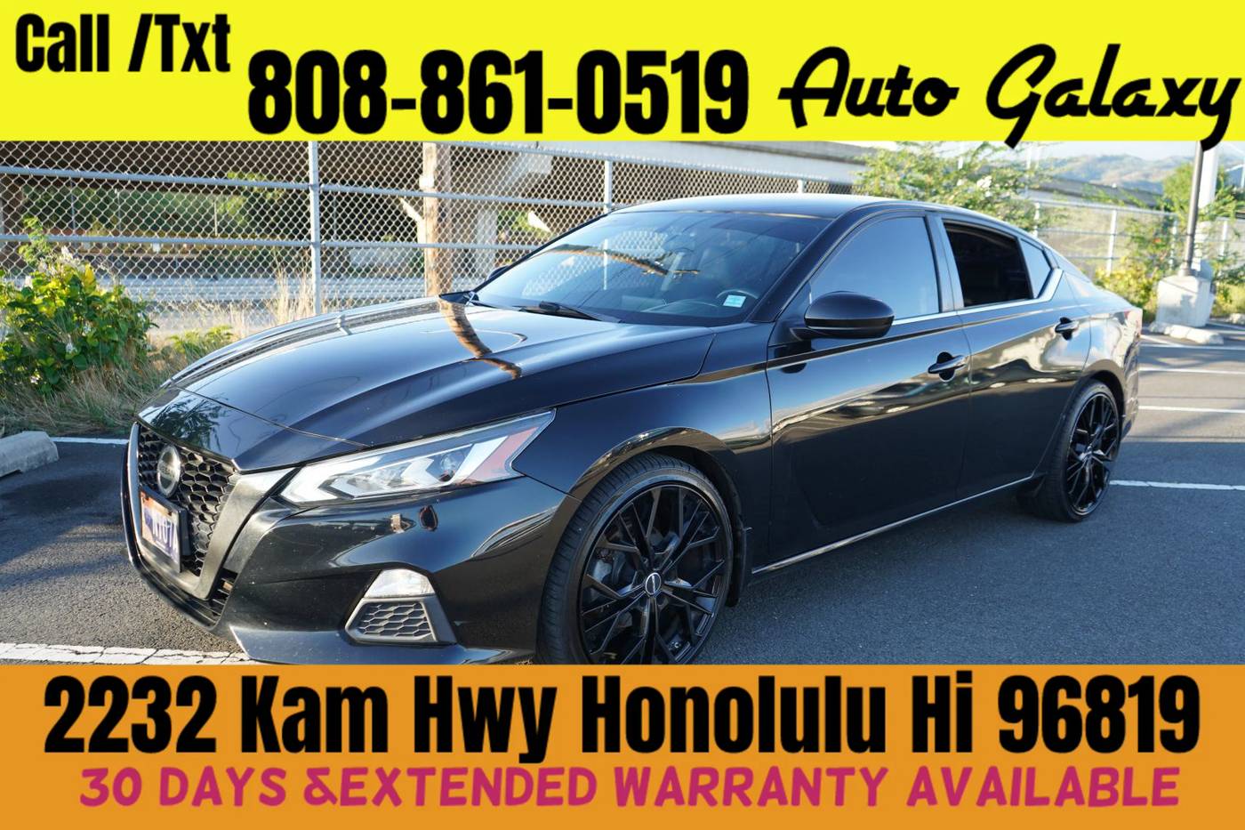 2019 Nissan Altima SR — Sedan — 71,057 mi — Honolulu, HI