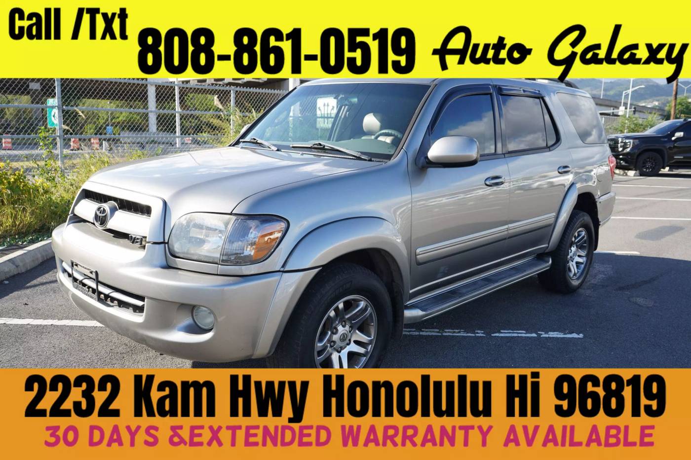2007 Toyota Sequoia SR5 — SUV — 164,138 mi — Honolulu, HI