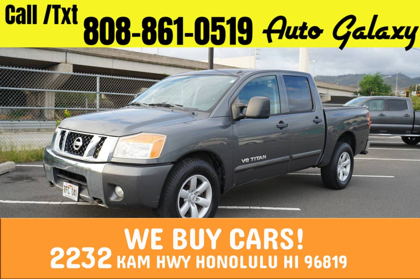 2012 Nissan Titan SV — Pickup Truck — 127,055 mi — Honolulu, HI
