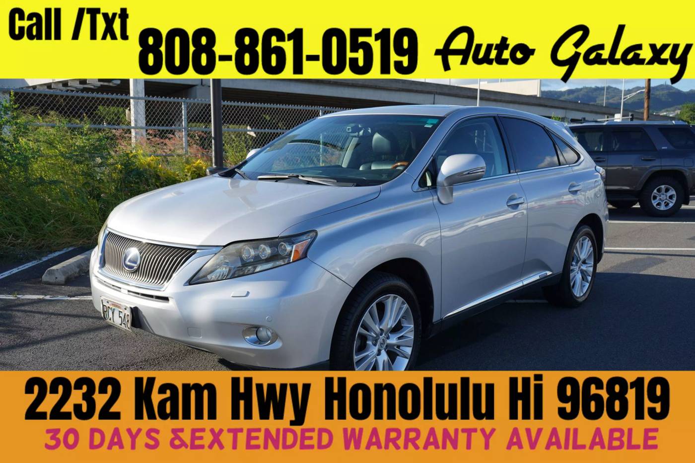 2010 Lexus RX RX 450h — SUV — 77,277 mi — Honolulu, HI