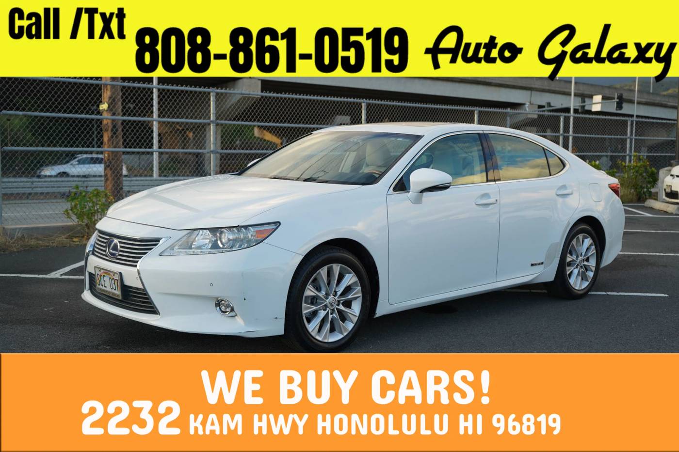 2014 Lexus ES ES 300h — Sedan — 158,757 mi — Honolulu, HI