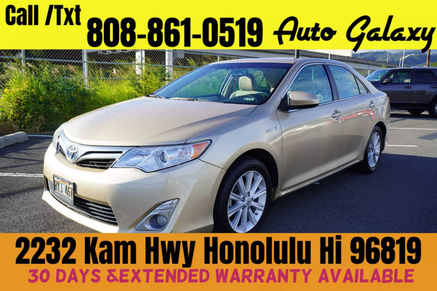 2012 Toyota Camry Hybrid XLE — Sedan — 98,977 mi — Honolulu, HI
