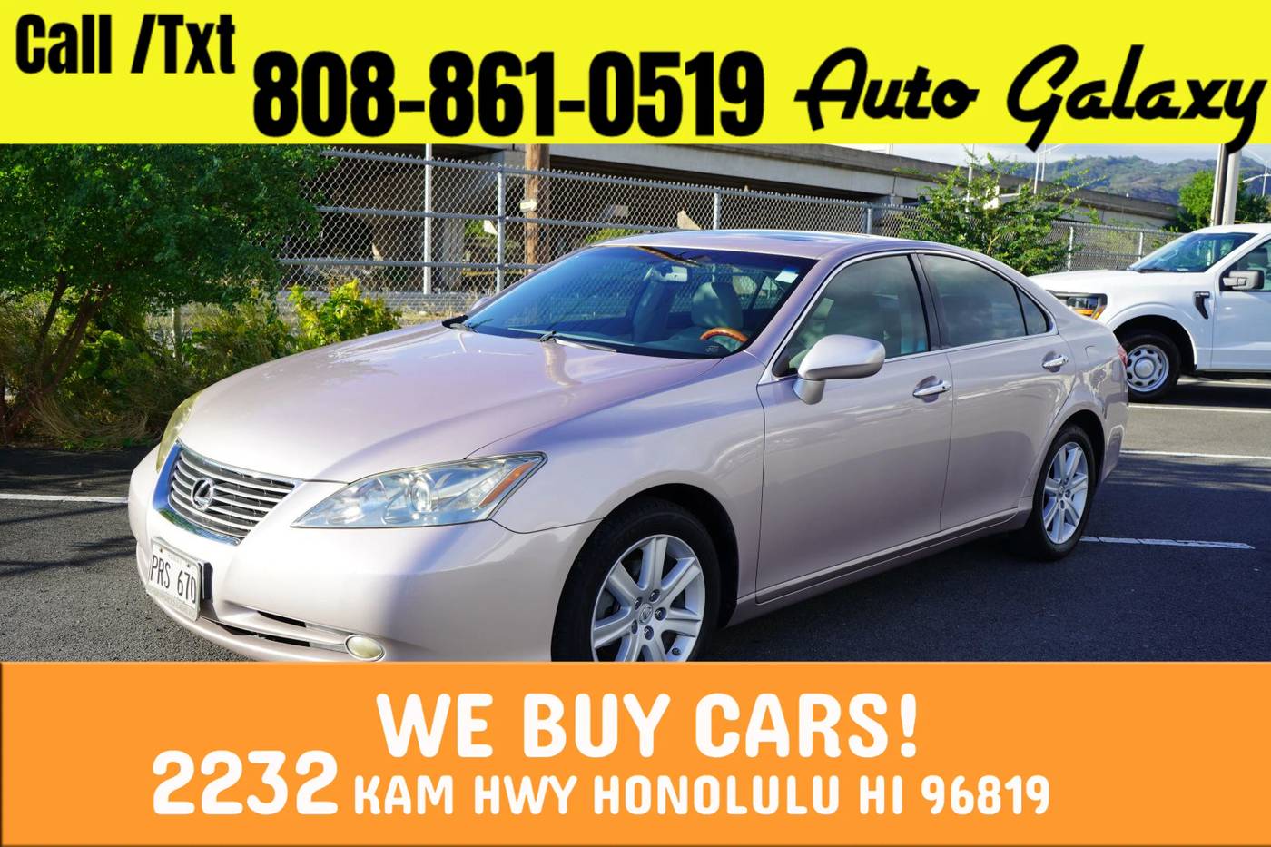 2008 Lexus ES ES 350 — Sedan — 51,367 mi — Honolulu, HI