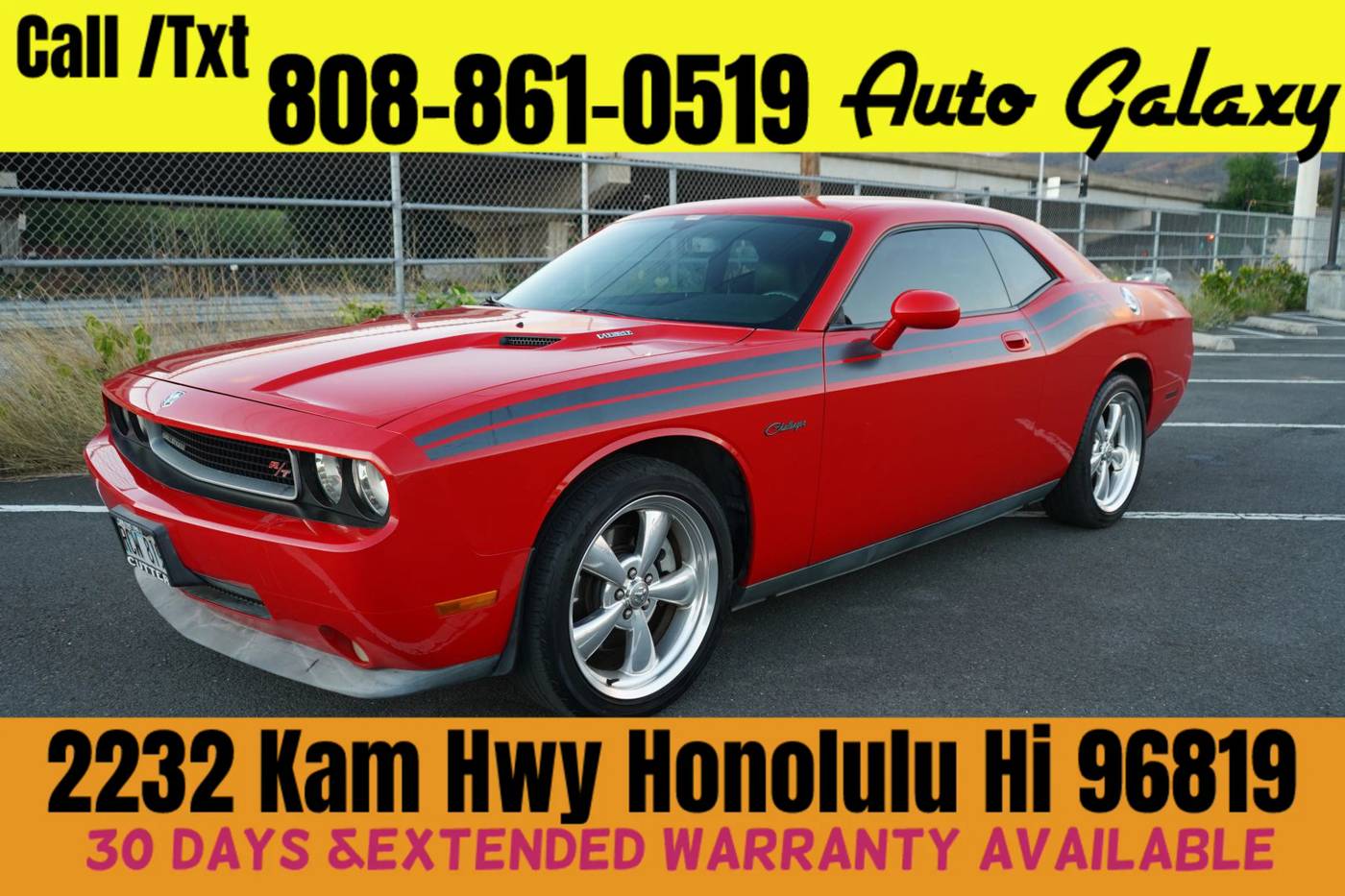 2010 Dodge Challenger R/T Classic — Coupe — 21,720 mi — Honolulu, HI