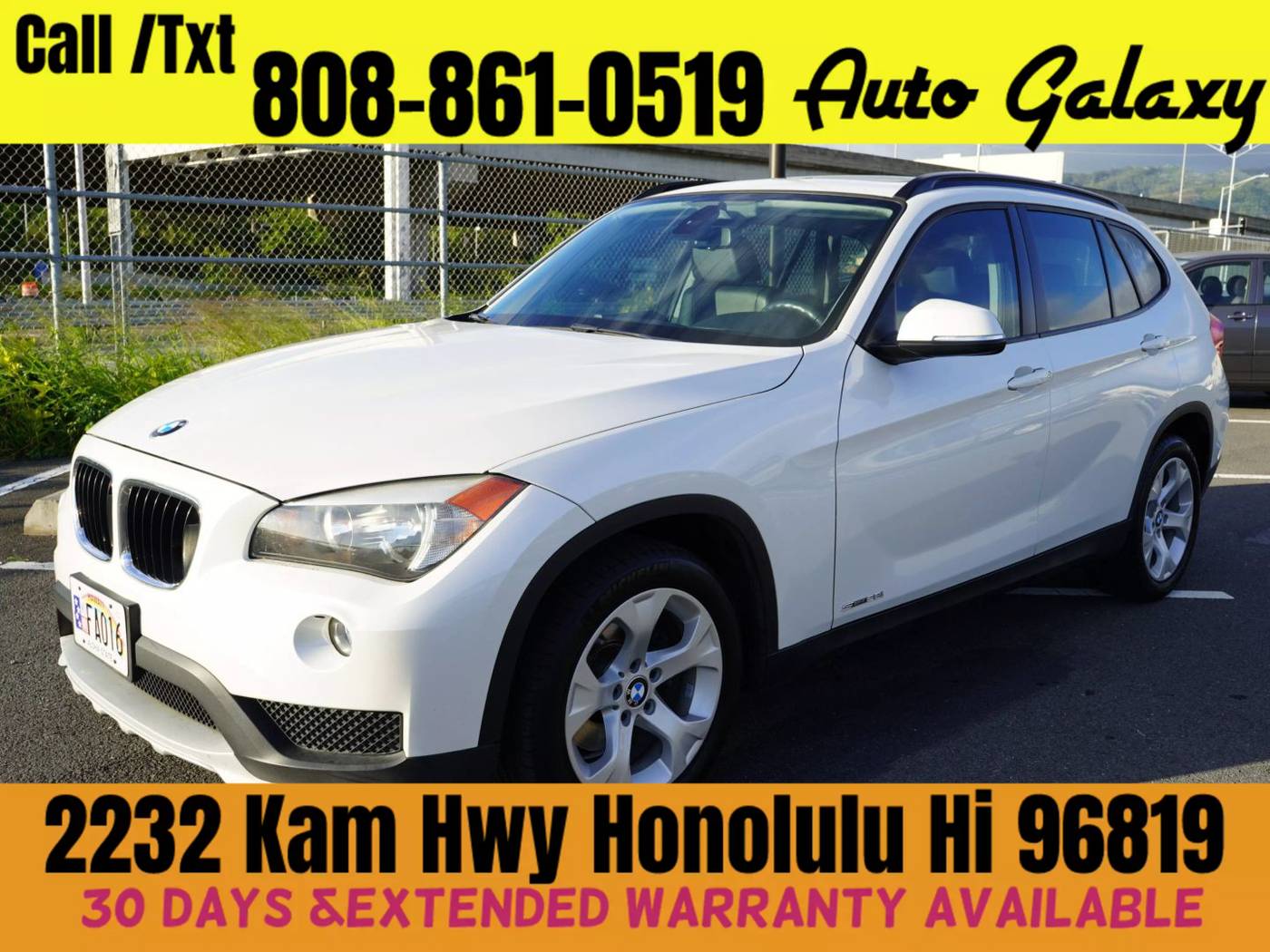 2015 BMW X1 28i — SUV — 91,637 mi — Honolulu, HI