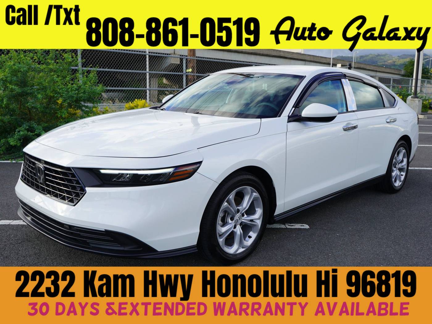 2024 Honda Accord LX — Sedan — 8,553 mi — Honolulu, HI