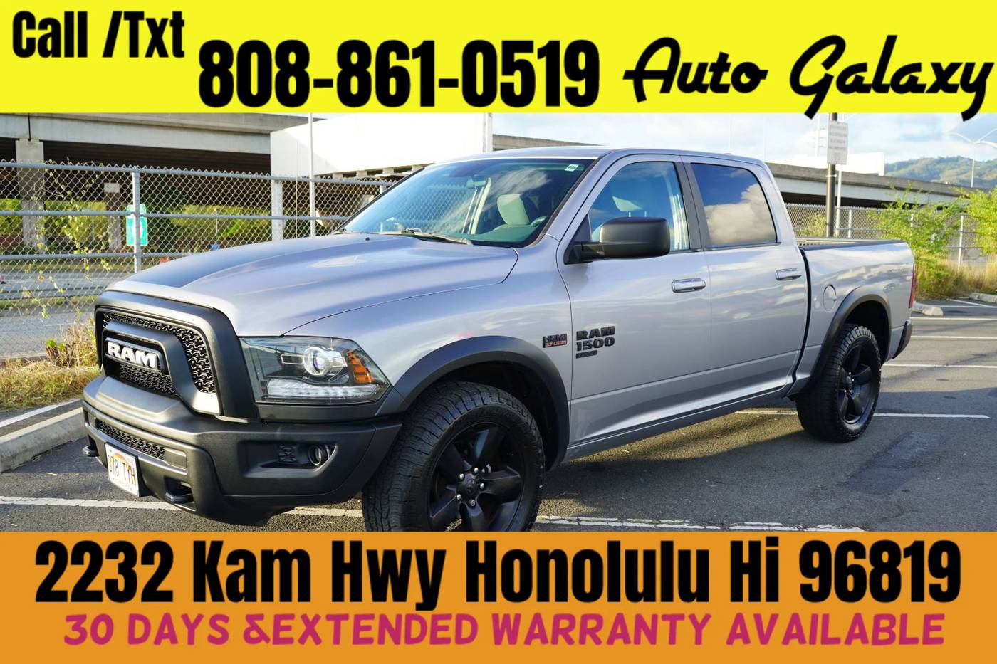 2019 Ram 1500 Classic Warlock — Pickup Truck — 40,881 mi — Honolulu, HI