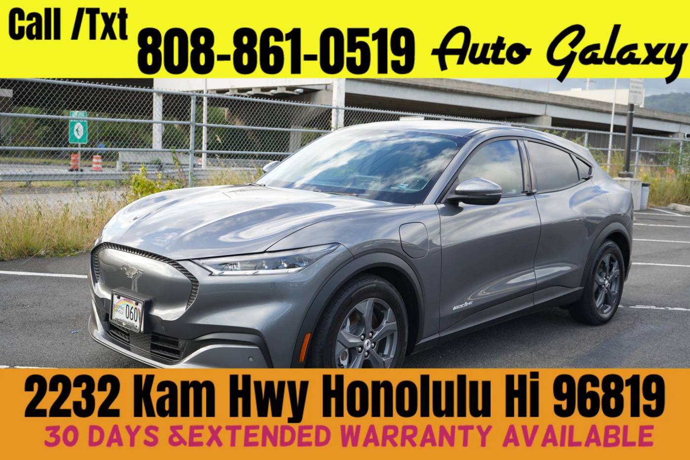 2021 Ford Mustang Mach-E Select — SUV — 51,424 mi — Honolulu, HI