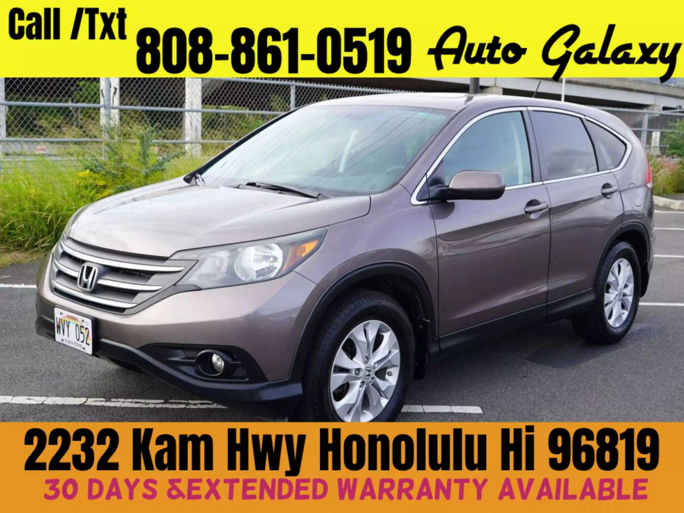 2012 Honda CR-V EX — SUV — 122,959 mi — Honolulu, HI