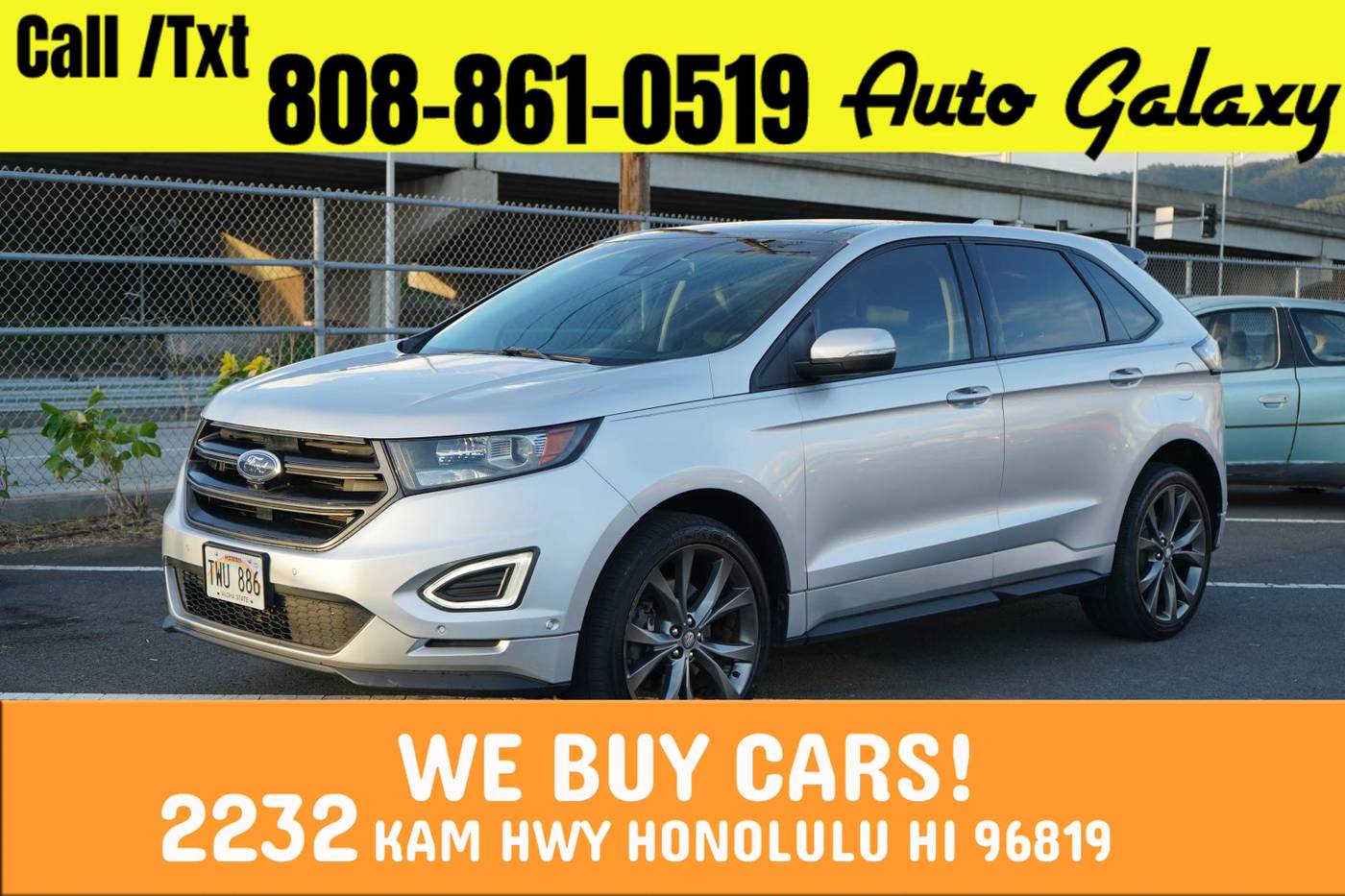 2016 Ford Edge Sport — SUV — 48,568 mi — Honolulu, HI