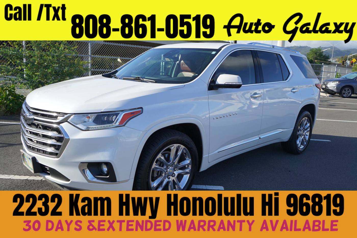 2019 Chevrolet Traverse High Country — SUV — 131,226 mi — Honolulu, HI
