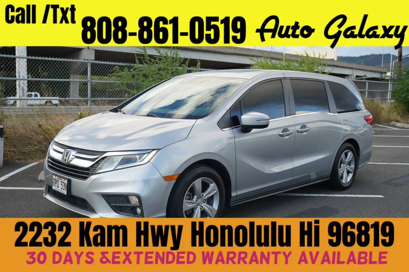 2018 Honda Odyssey EX-L — Minivan — 97,188 mi — Honolulu, HI