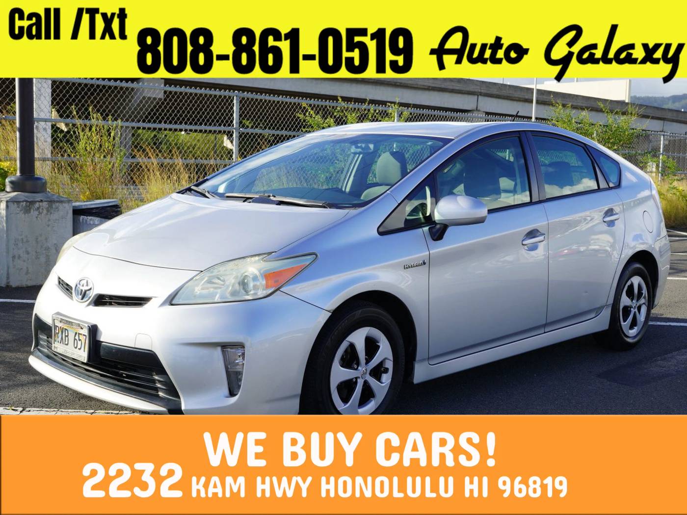 2013 Toyota Prius Two — Sedan — 144,088 mi — Honolulu, HI