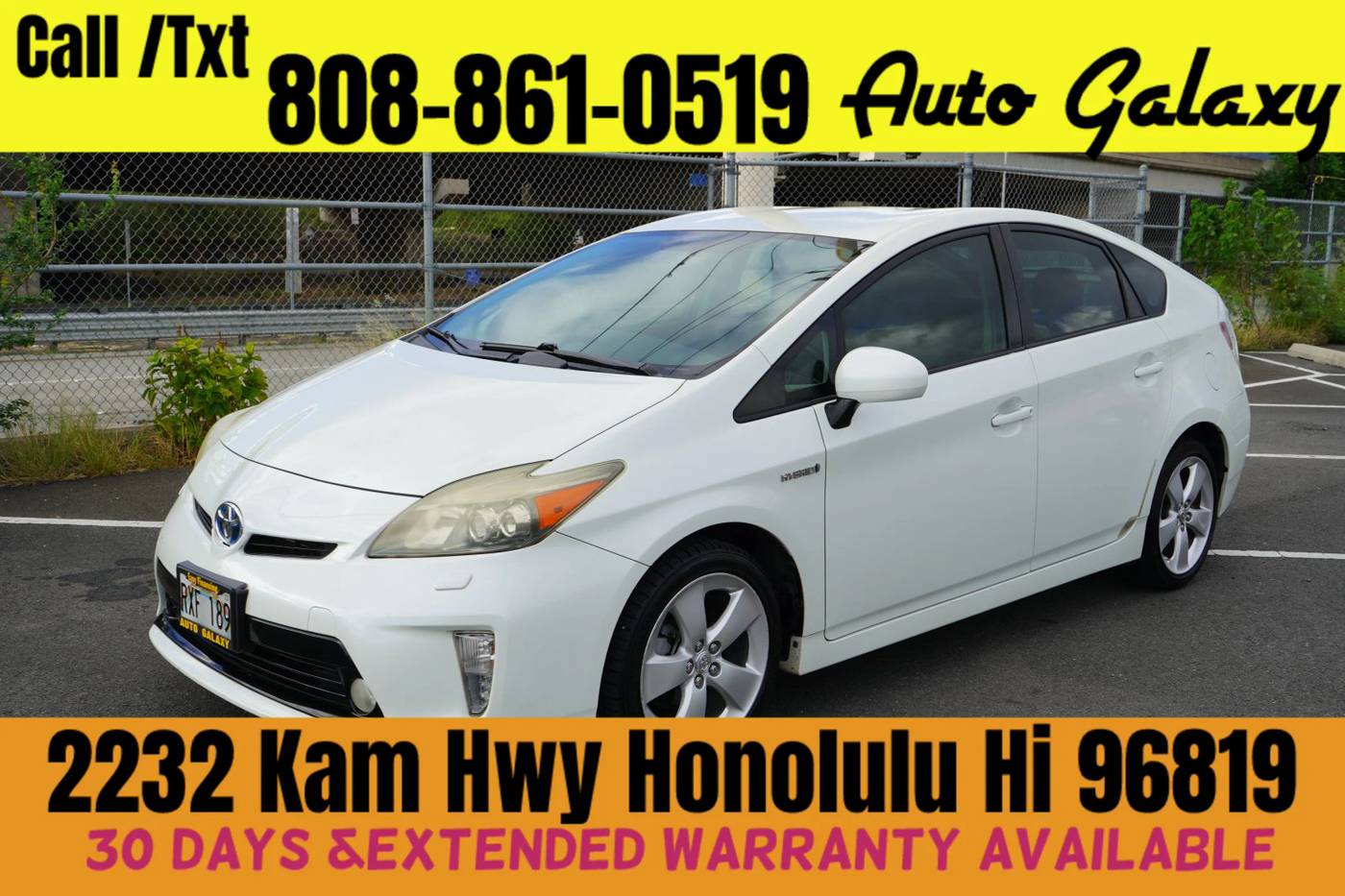 2012 Toyota Prius Four — Sedan — 70,614 mi — Honolulu, HI