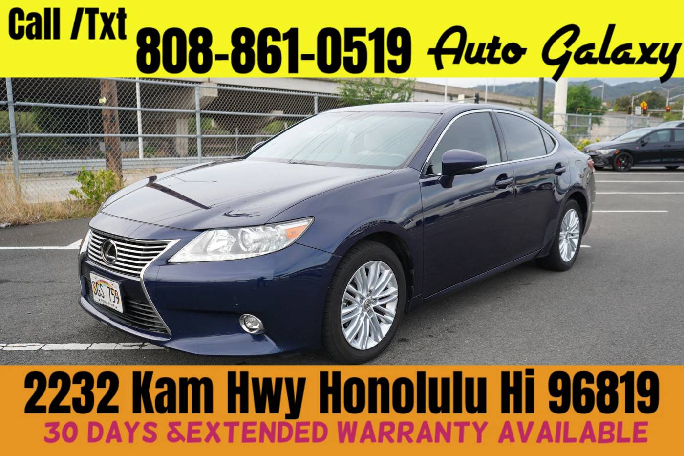 2014 Lexus ES ES 350 — Sedan — 68,910 mi — Honolulu, HI