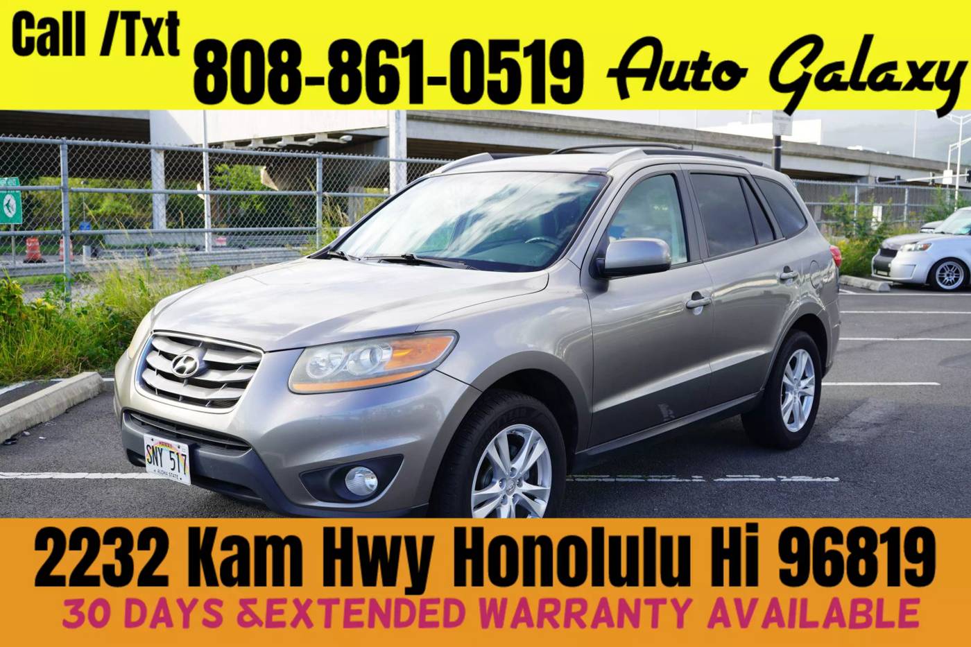 2011 Hyundai Santa Fe SE — SUV — 134,823 mi — Honolulu, HI