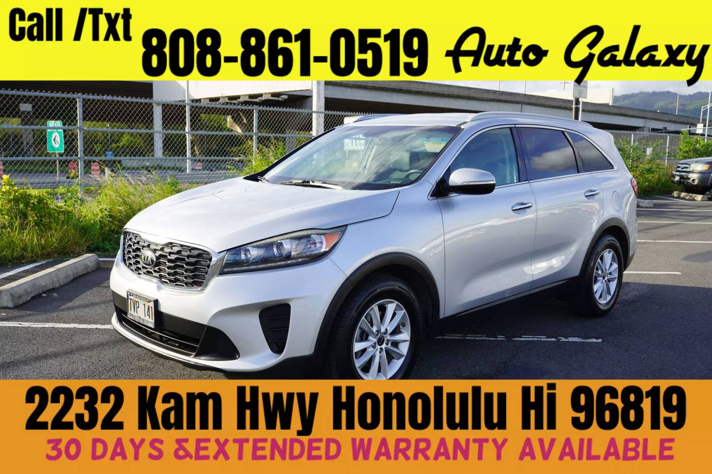 2019 Kia Sorento LX V6 — SUV — 114,228 mi — Honolulu, HI
