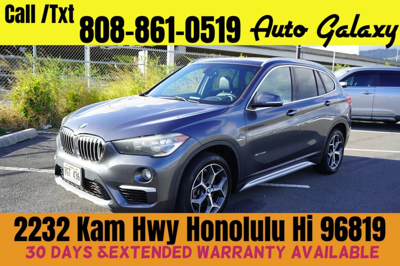 2018 BMW X1 28i — SUV — 83,767 mi — Honolulu, HI