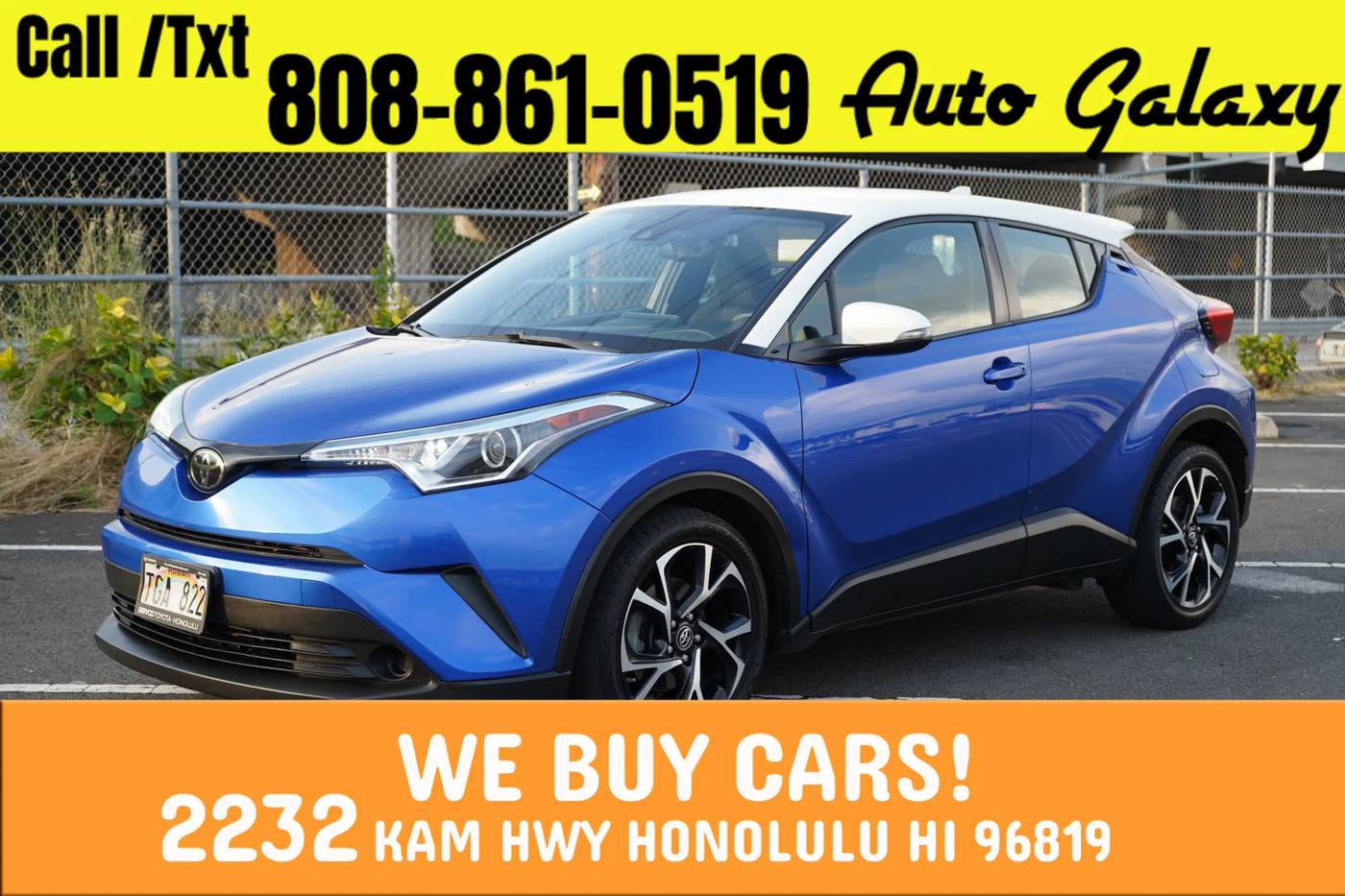 2018 Toyota C-HR XLE — SUV — 95,501 mi — Honolulu, HI