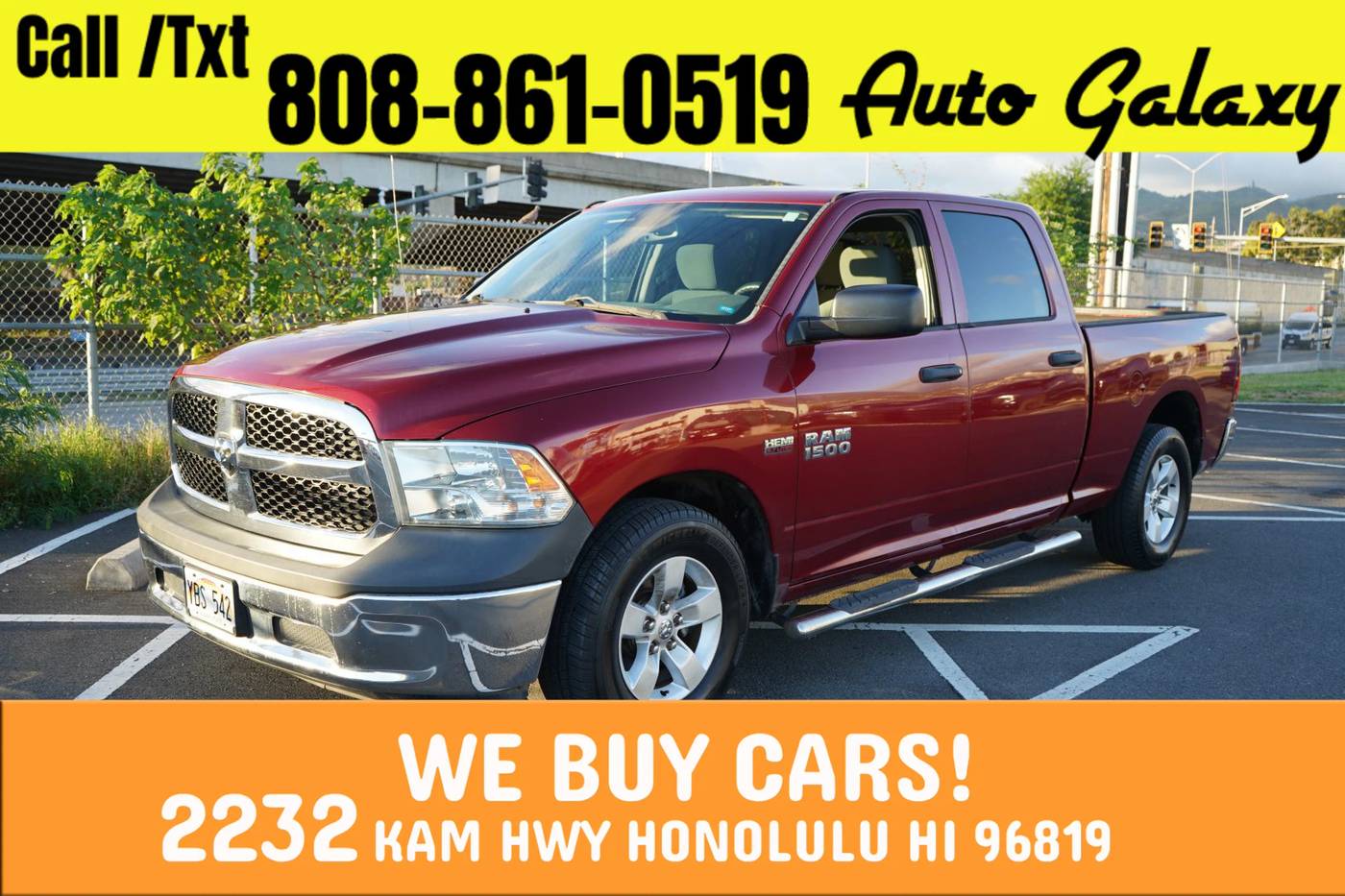 2014 Ram 1500 Tradesman — Pickup Truck — 146,995 mi — Honolulu, HI