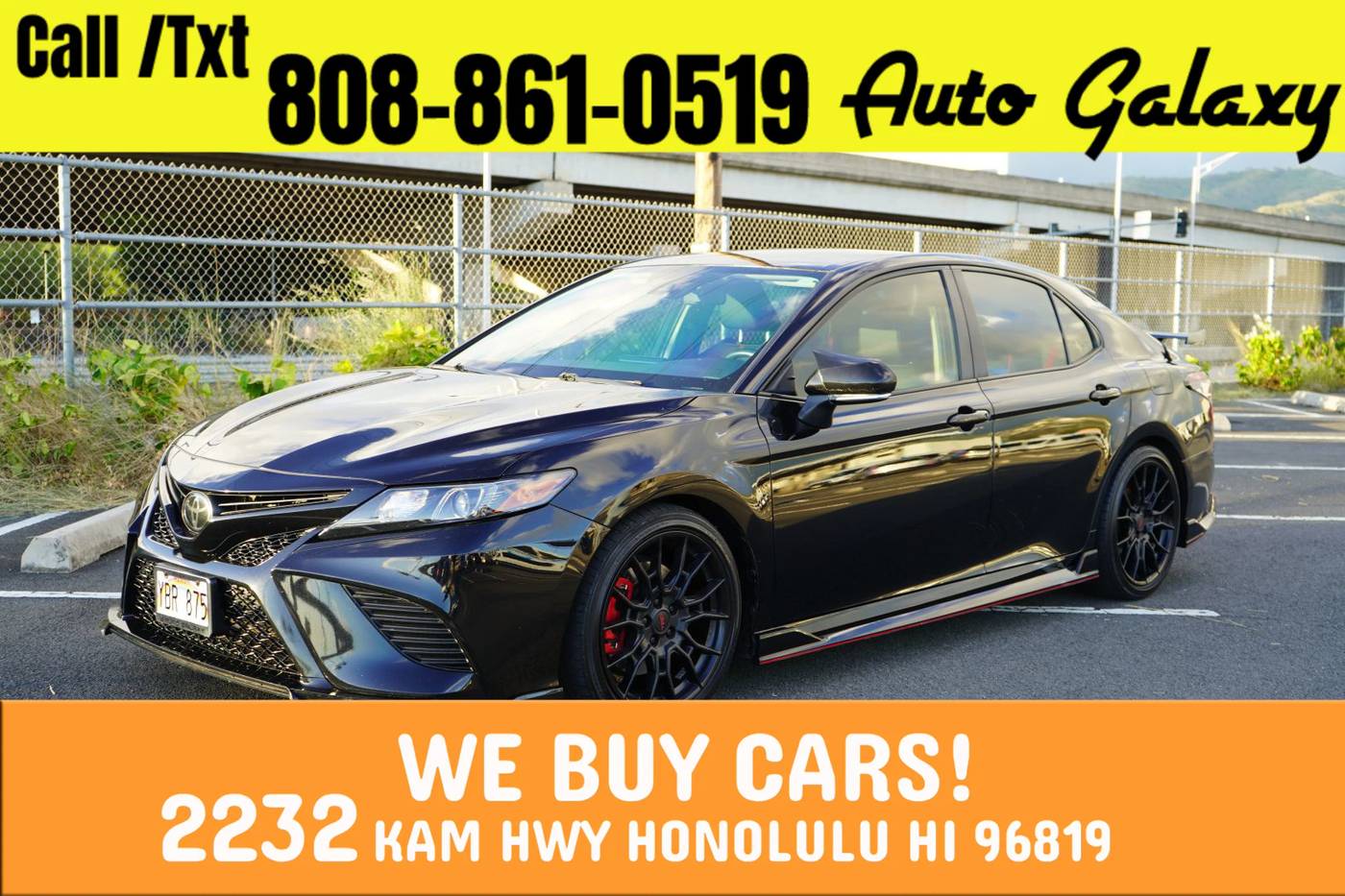 2021 Toyota Camry TRD V6 — Sedan — 49,844 mi — Honolulu, HI