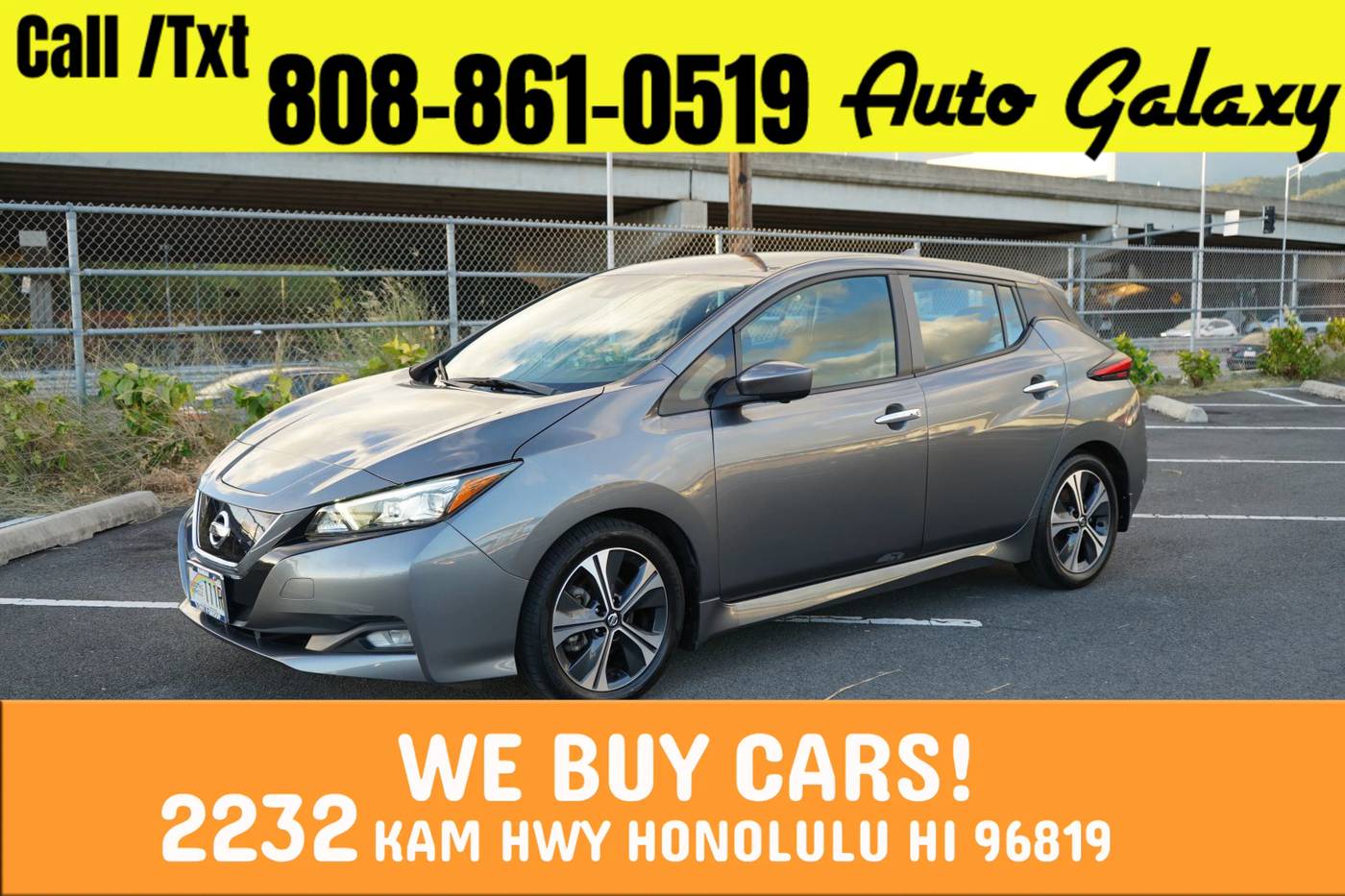 2020 Nissan LEAF SV — Hatchback — 28,880 mi — Honolulu, HI