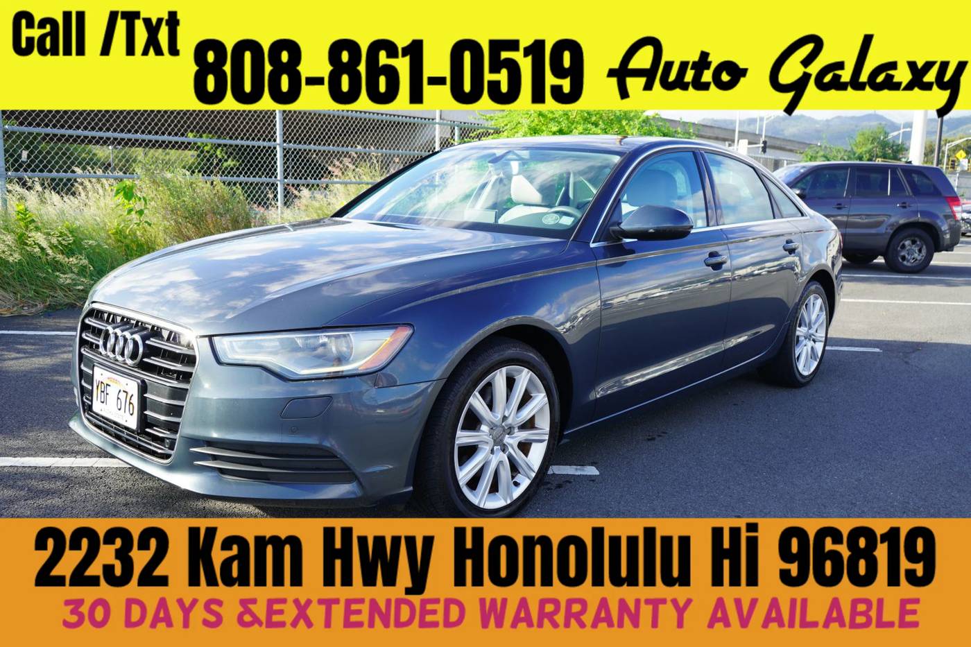 2013 Audi A6 Premium Plus — Sedan — 31,016 mi — Honolulu, HI
