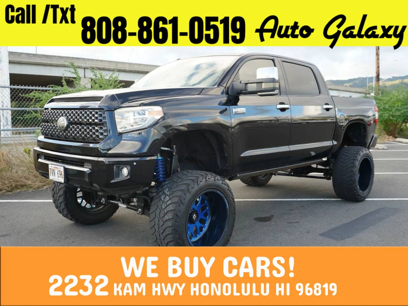 2019 Toyota Tundra 1794 Edition — Pickup Truck — 70,250 mi — Honolulu, HI