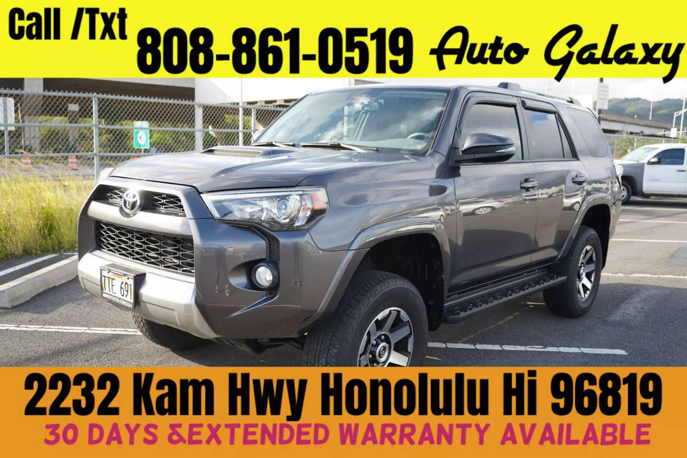 2018 Toyota 4Runner TRD Off Road — SUV — 20,600 mi — Honolulu, HI
