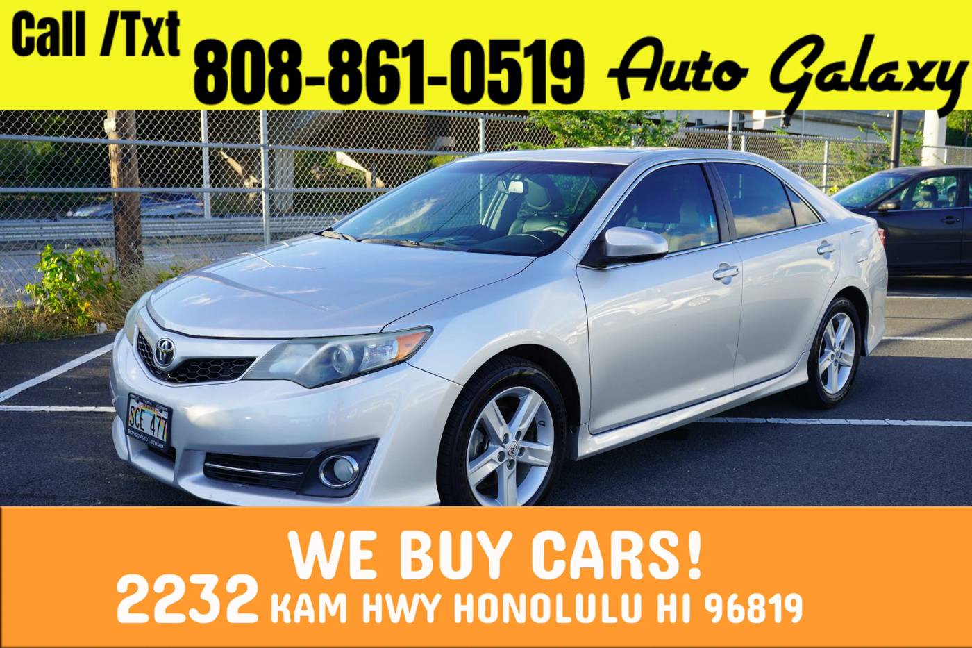 2013 Toyota Camry SE — Sedan — 93,381 mi — Honolulu, HI
